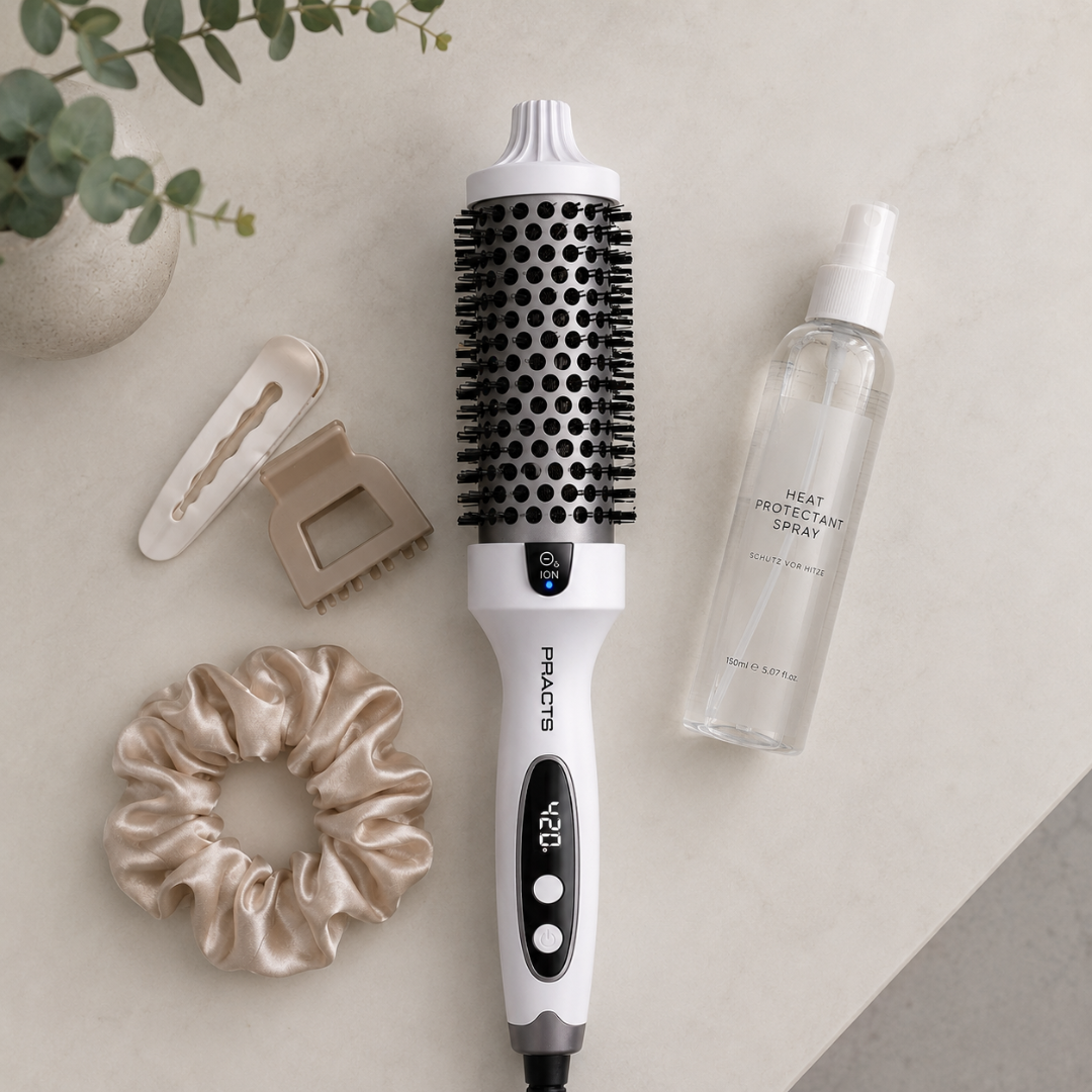 PRACTS Ionic Thermal Hair Brush-FI