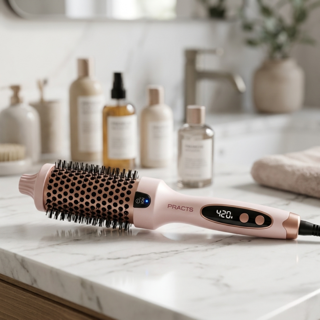 PRACTS Ionic Thermal Hair Brush-FI
